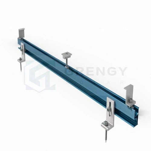 Flat Roof Solar Mounting Bracket (Aluminum Alloy) Flat Roof Solar Mounting Bracket (Aluminum Alloy)