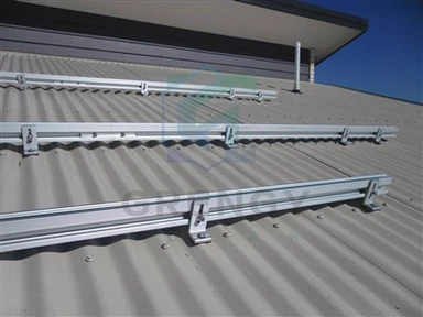 Structură PV în picioare Montare panou solar