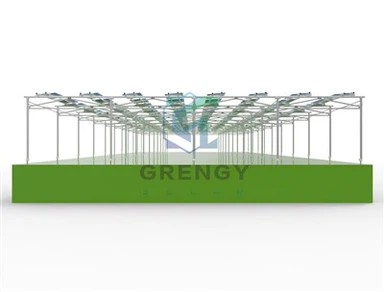 Agricultură Ferma Solară Montare rafturi Structură