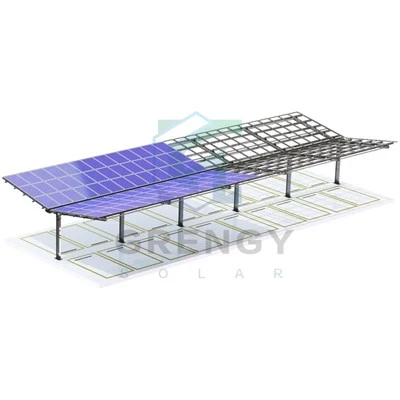 Carport metalic cu panouri solare