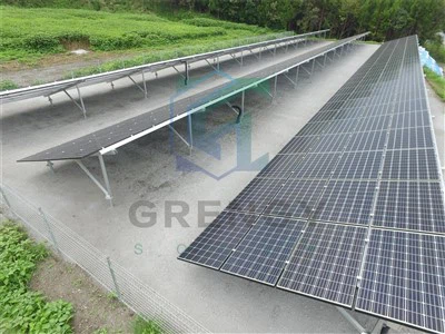 Sistem de rafturi pentru panouri solare Montare la sol