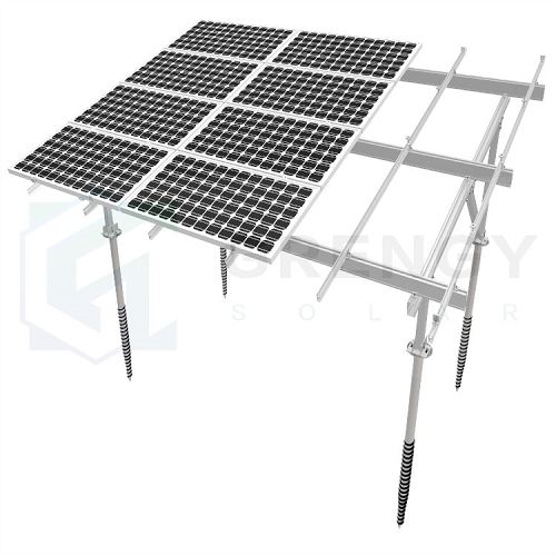 double rows double poles mounting system(001)
