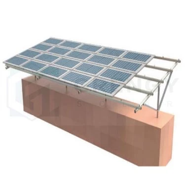 ground screw bracket with single pole(001)