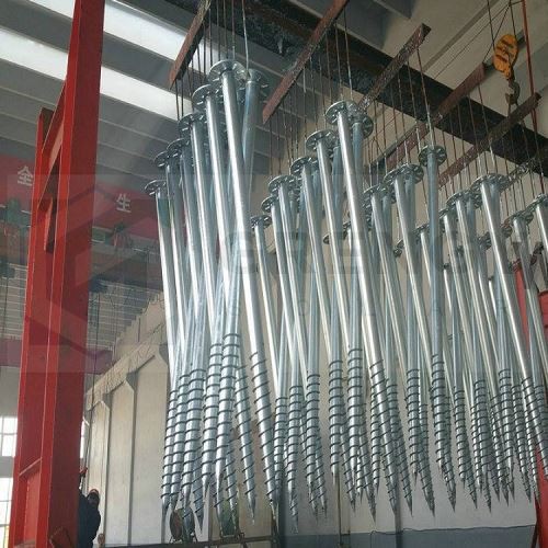  Corrosion-Resistant Solar Piles ground screws for solar mounting(001)