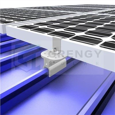 Clemă solară pentru acoperiș metalic cu îmbinare în picioare