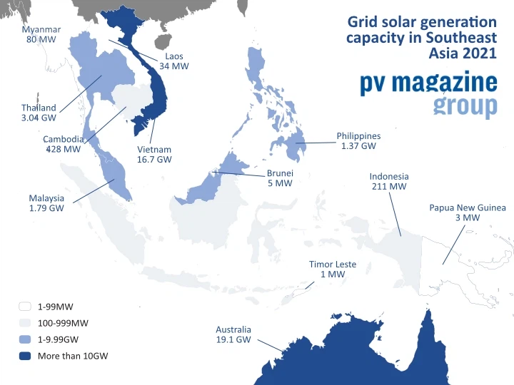 Interconectarea din Asia de Sud-Est