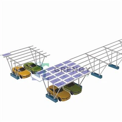 Sistem de montare pentru carport solar din aluminiu