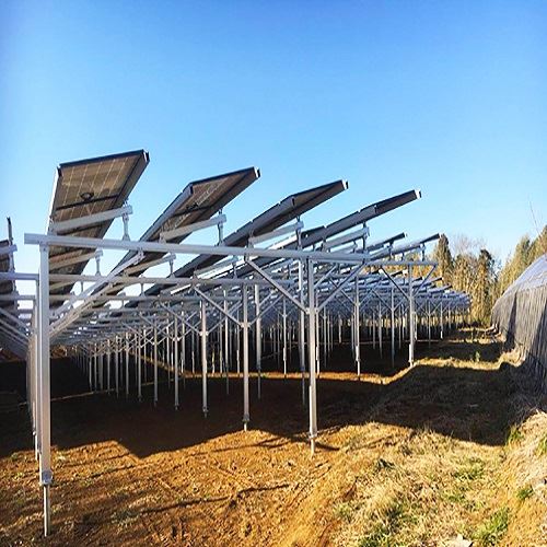 Structuri de montare a fermelor solare