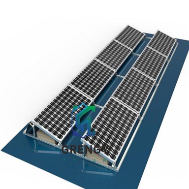 Sistem de montaj solar cu balast din aluminiu
