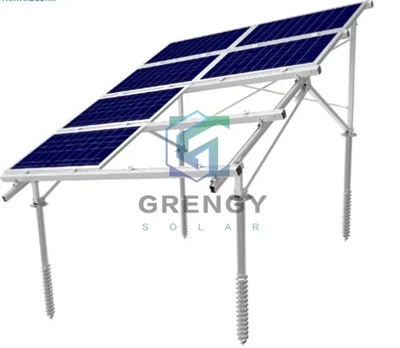 Sistem de structură de montaj solar fotovoltaic cu șurub de masă