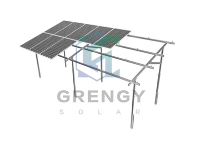 Sisteme de suporturi de montare la sol PV solar din oțel