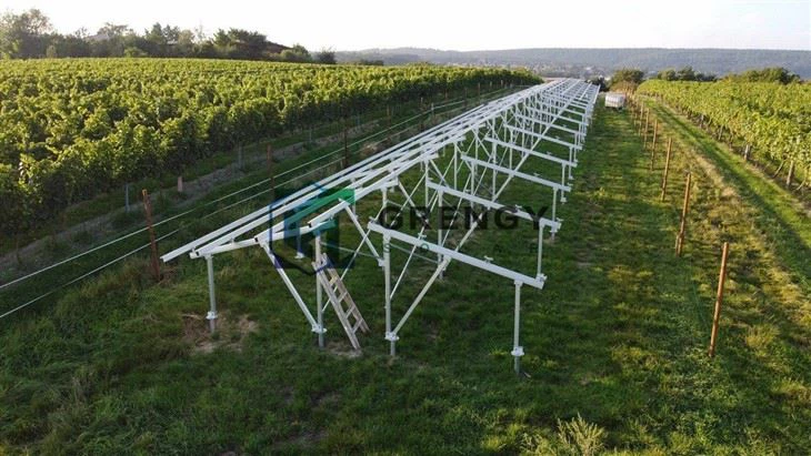 Aluminum Ground Racking System For Solar Panels | Customizable Tilt Angle Solutions best