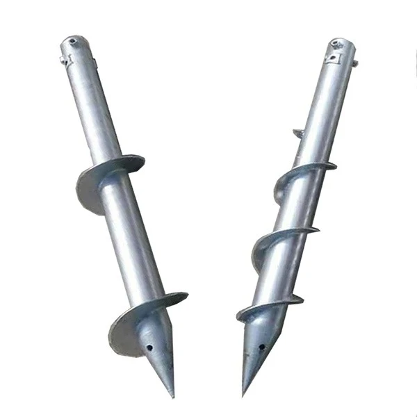 Blade Helical Piles For Solar Mounting factory