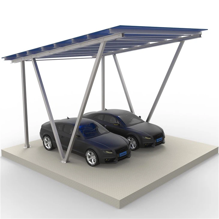 Structura panoului solar pentru carport