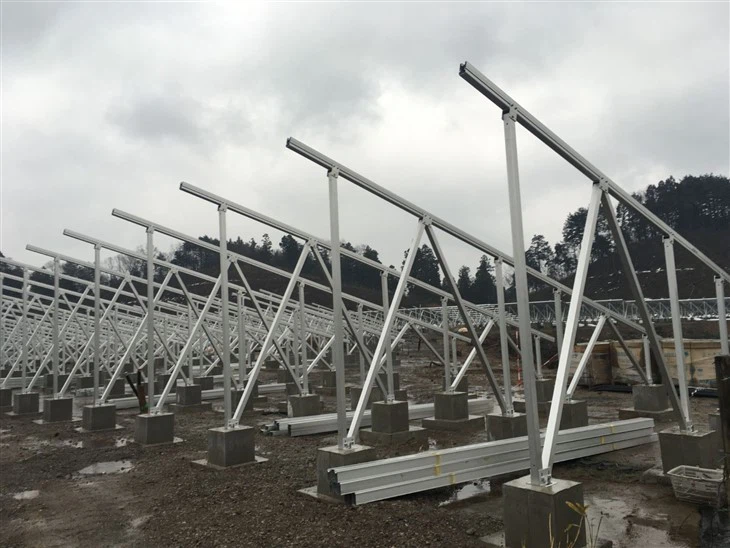Concrete Pier Base Mount Structure