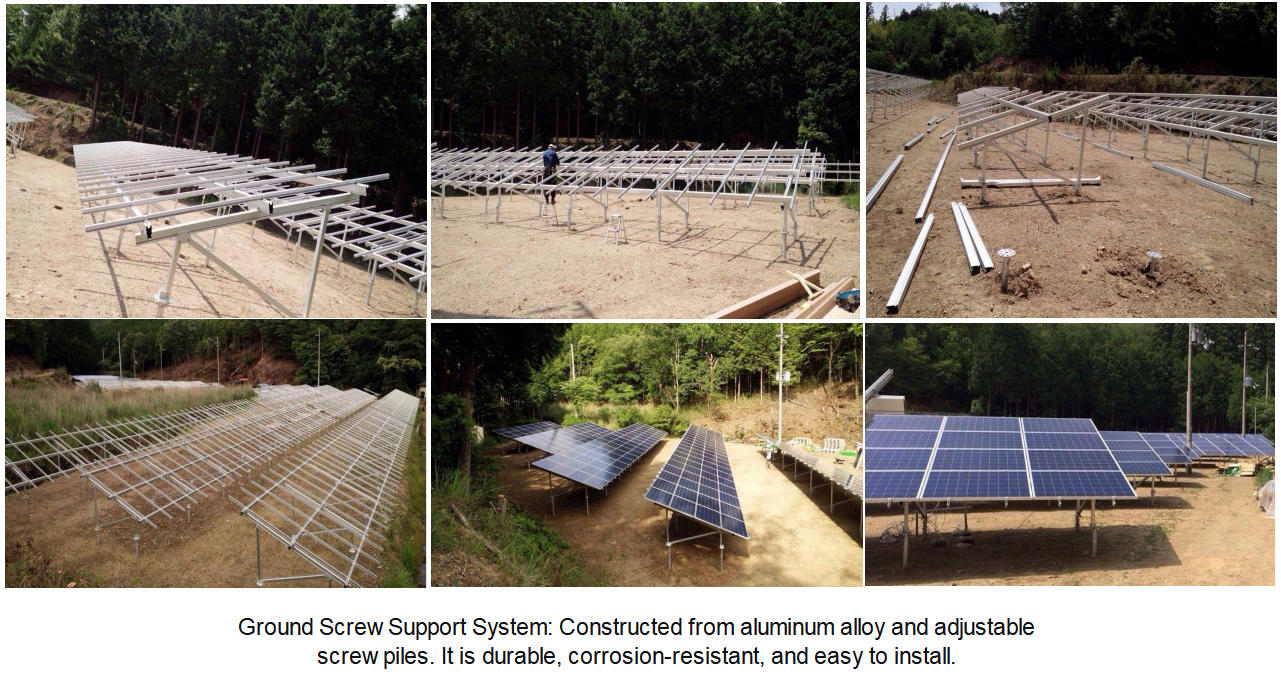 Blade Helical Piles for Solar Mounting project Blade Helical Piles for Solar Mounting project