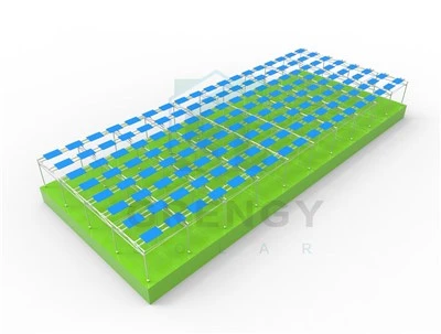 Sistem de rack solar pentru agricultură
