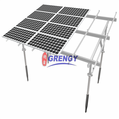 Racking solar solar măcinat