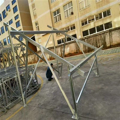 Sistem de rafturi din oțel HDG pentru panoul solar