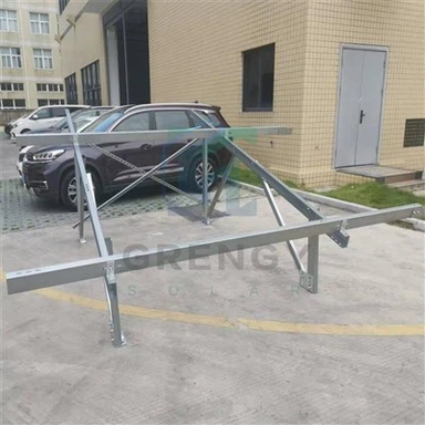 Montare a panoului solar pentru pământ