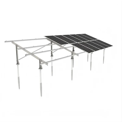 Teren-Sistem adaptiv de montare la sol din oțel ZAM cu fundație reglabilă