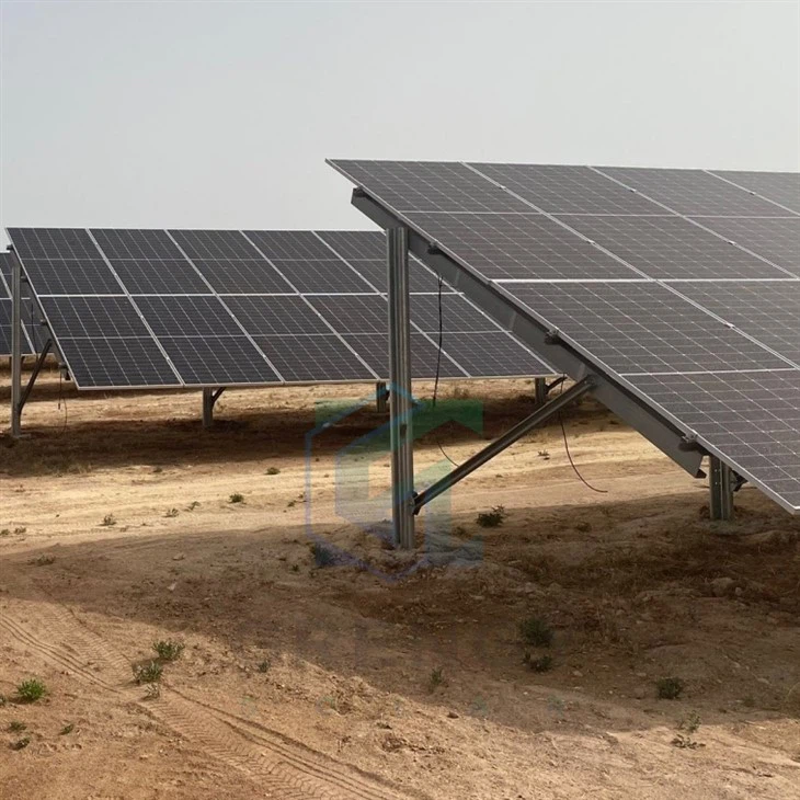 Solul de energie solară montat