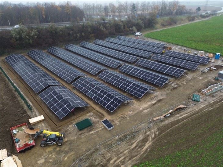 Utility-Scale Solar Ground Mount System factory